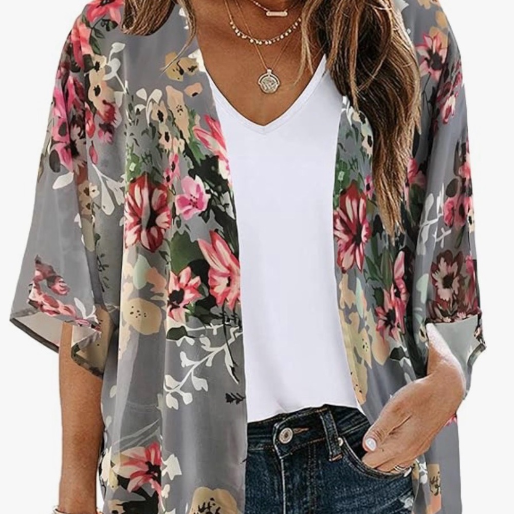 Floral Kimono